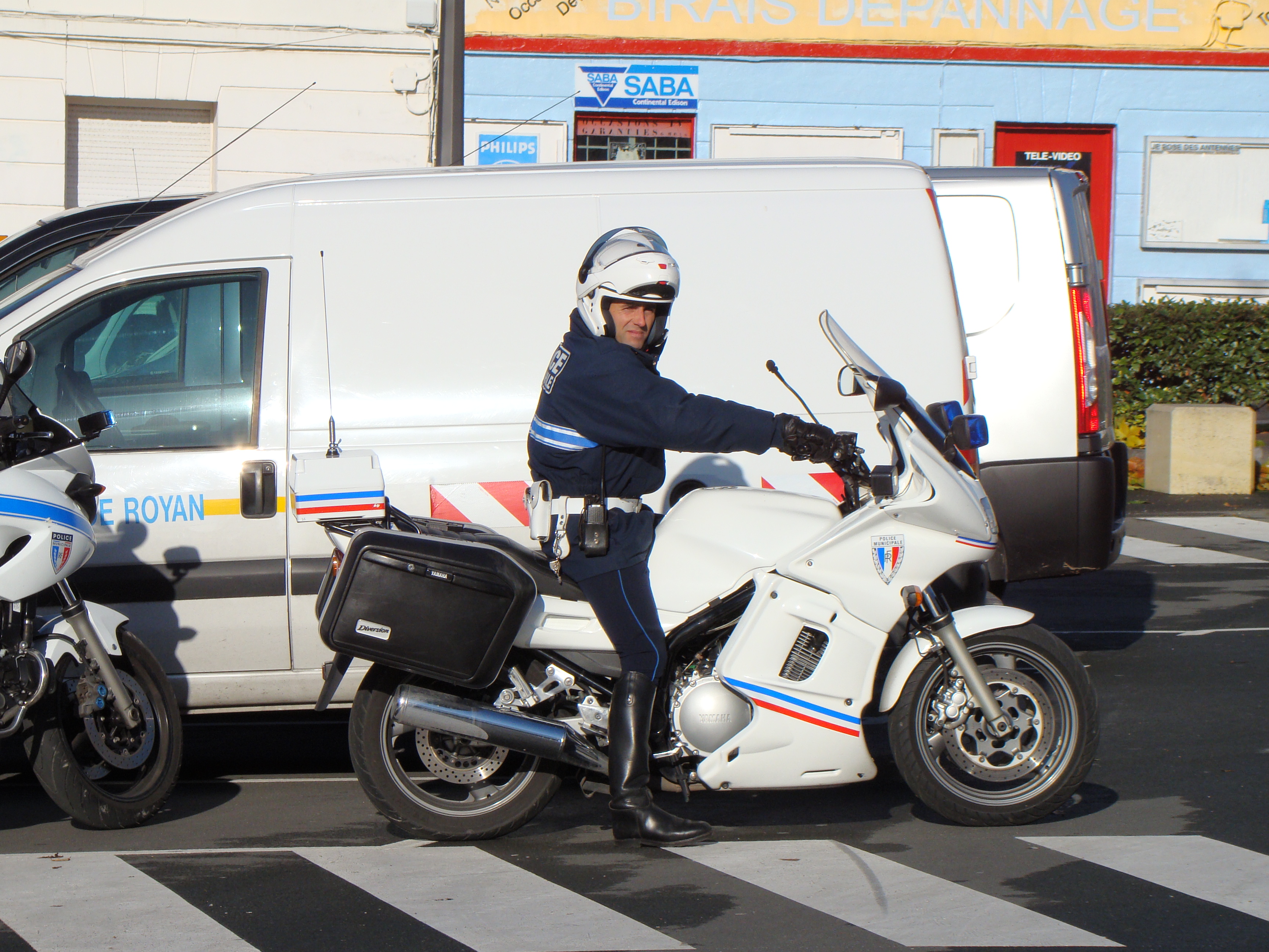 La police et les contraventions