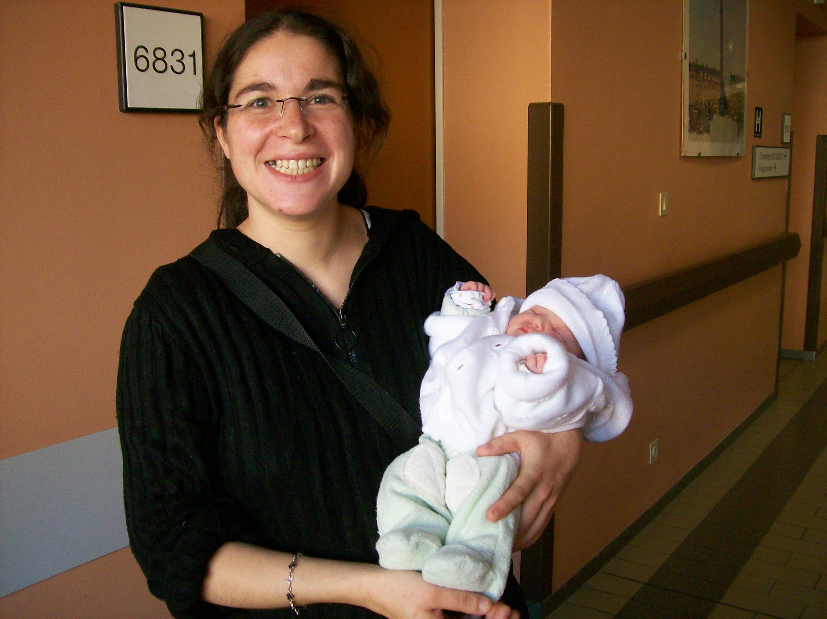 Fanny et son bébé Lola